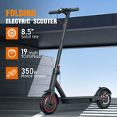 EFFORTLESS COMMUTE: 27.6-lb Portable Teraysun T03 E-Scooter - 21-Mile Range + Dual Brakes